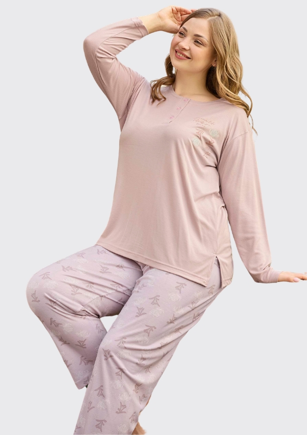 PIŻAMA DAMSKA model: 19158 (2XL, 3XL, 4XL)