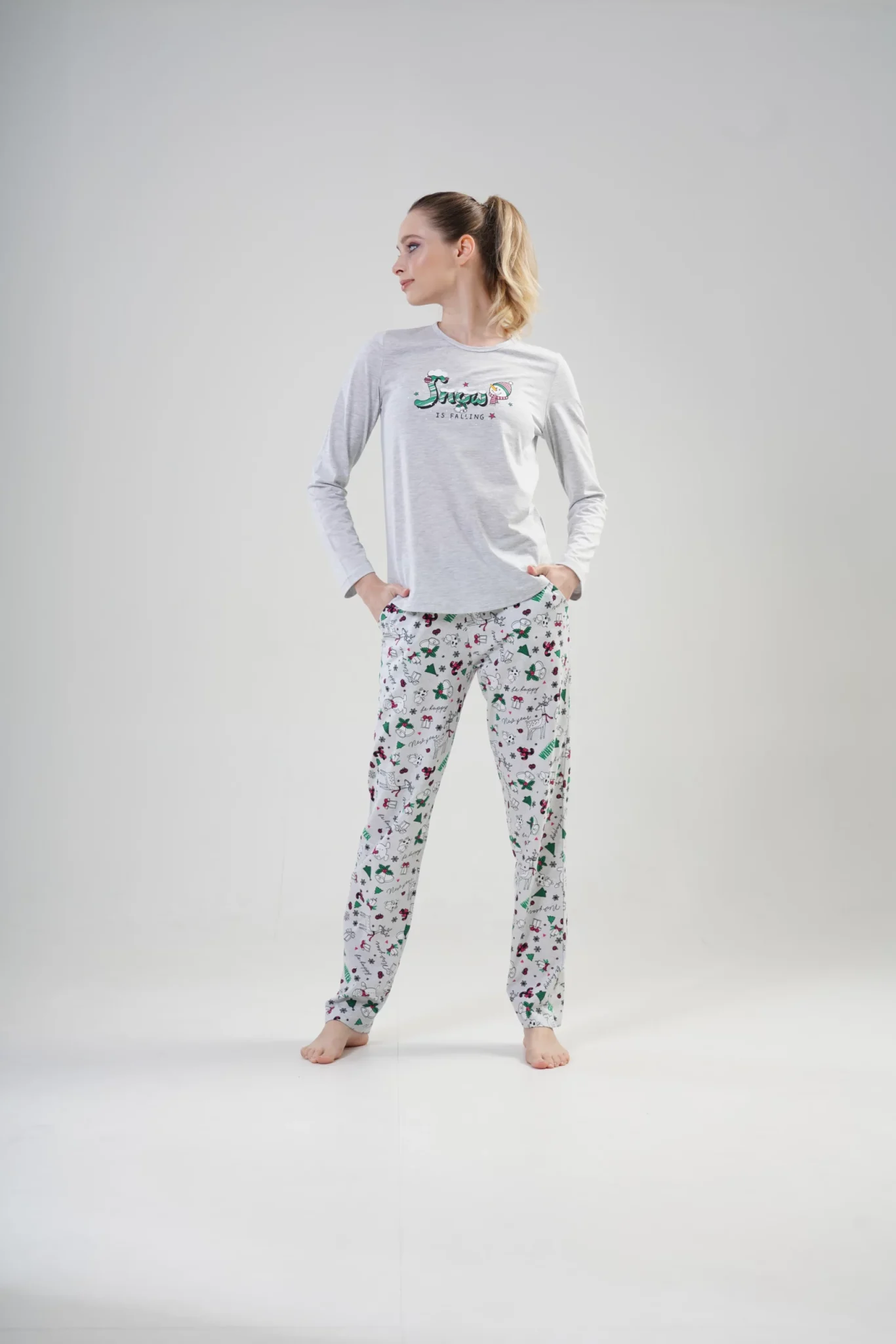 PIŻAMA DAMSKA model: 2041520414 (S, M, L, XL) - obrazek 3
