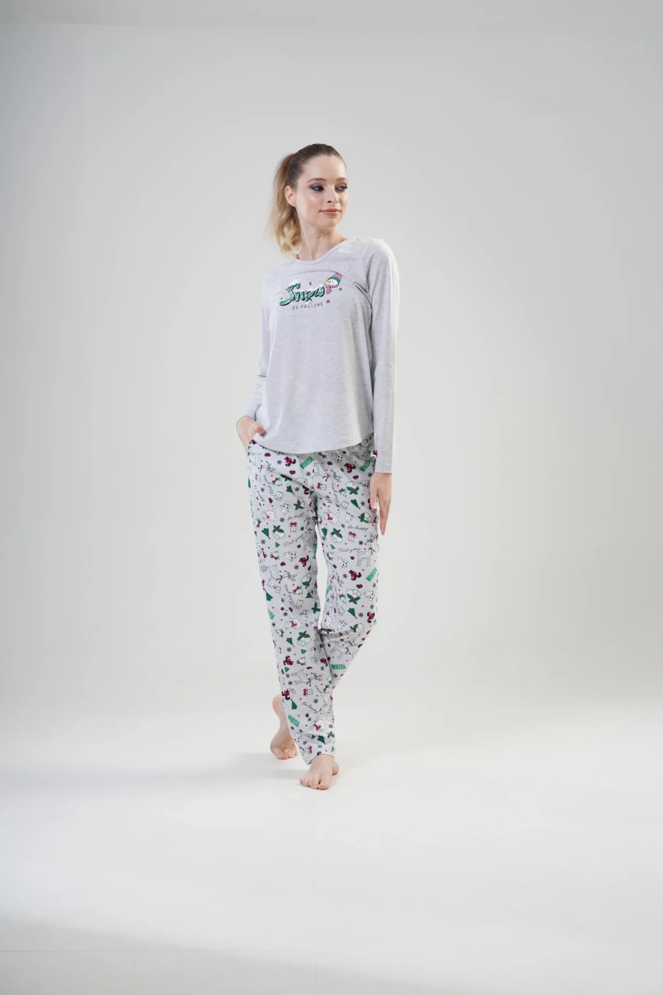 PIŻAMA DAMSKA model: 2041520414 (S, M, L, XL) - obrazek 4
