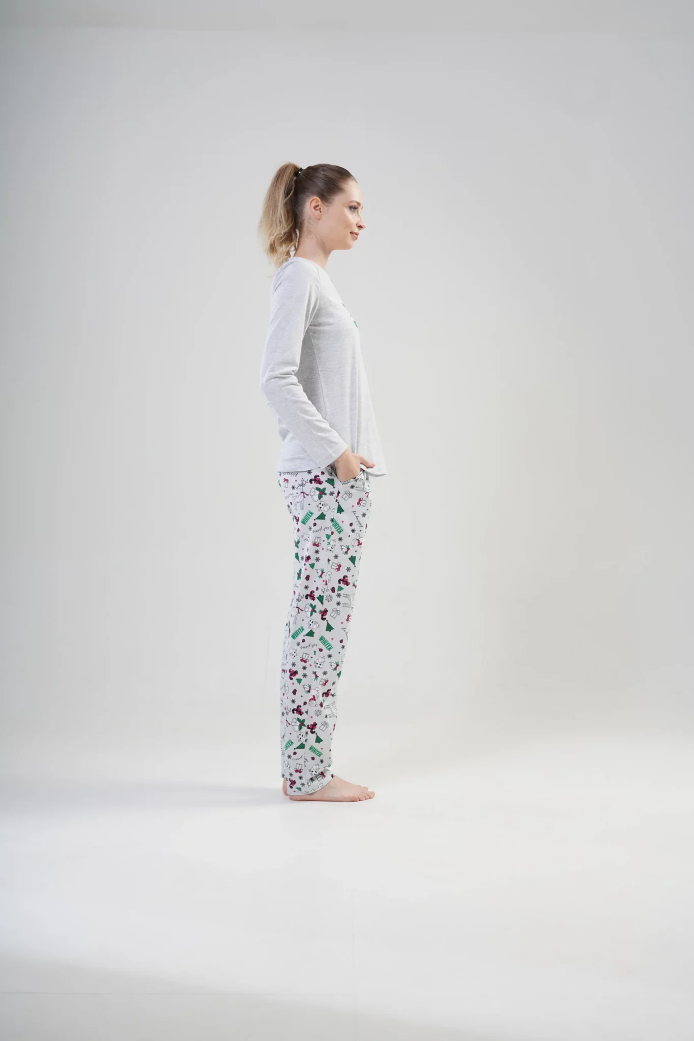 PIŻAMA DAMSKA model: 2041520414 (S, M, L, XL) - obrazek 5