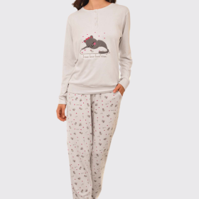 PIŻAMA DAMSKA termal model: 240664  (M, L, XL)