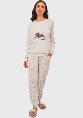 PIŻAMA DAMSKA termal model: 240664  (M, L, XL)