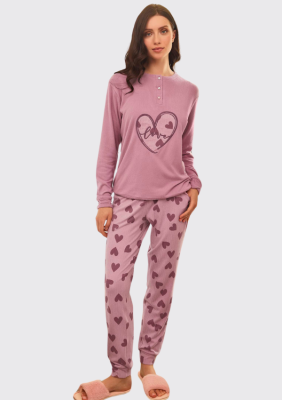 PIŻAMA DAMSKA termal model: 240665  (M, L, XL)