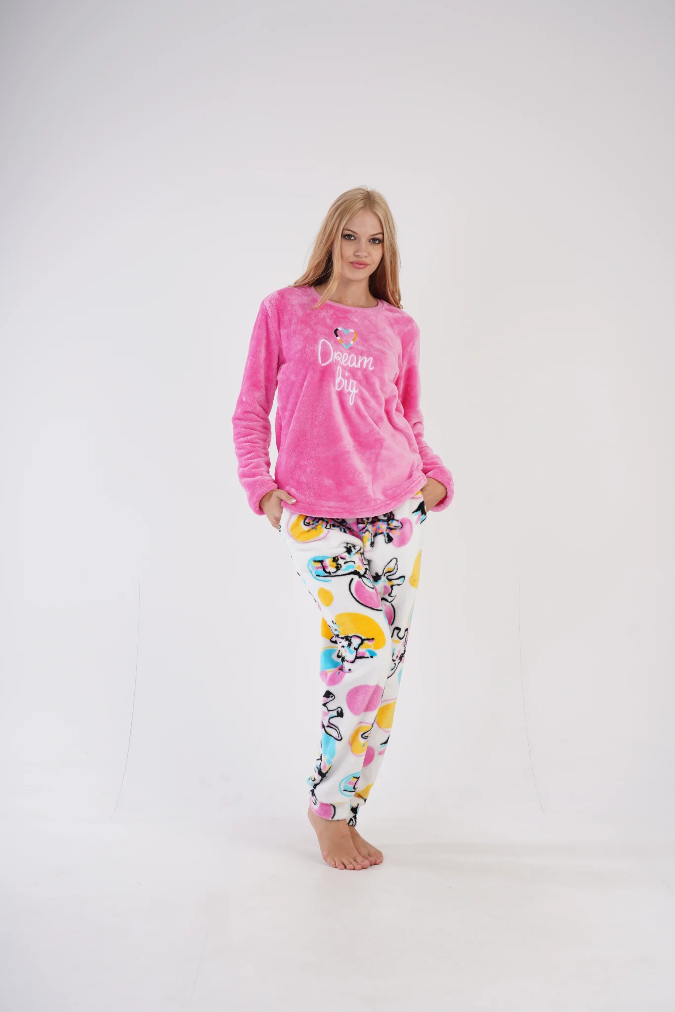 PIŻAMA DAMSKA softowa model: 3030850298 (S, M, L, XL) - obrazek 4