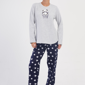 PIŻAMA DAMSKA ocieplana model: 4030232051 (S, M, L, XL)