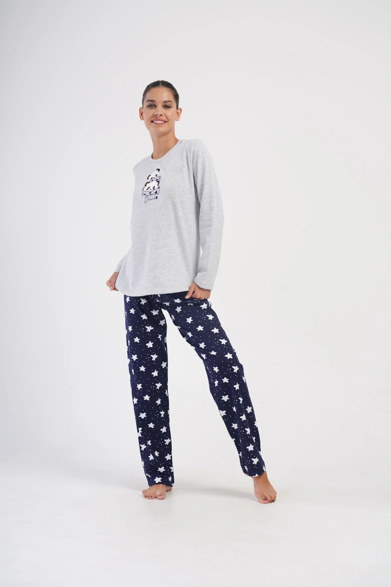 PIŻAMA DAMSKA ocieplana model: 4030232051 (S, M, L, XL) - obrazek 5