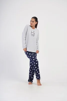 PIŻAMA DAMSKA ocieplana model: 4030232051 (S, M, L, XL) - obrazek 4