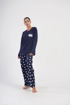 PIŻAMA DAMSKA ocieplana model: 4030242051 (1XL, 2XL, 3XL, 4XL) - obrazek 4