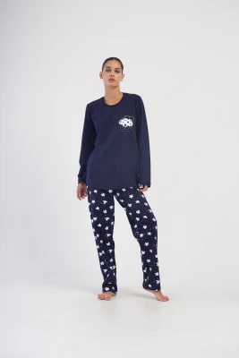 PIŻAMA DAMSKA ocieplana model: 4030242051 (1XL, 2XL, 3XL, 4XL) - obrazek 3