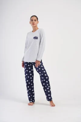 PIŻAMA DAMSKA ocieplana model: 4030242051 (1XL, 2XL, 3XL, 4XL) - obrazek 3