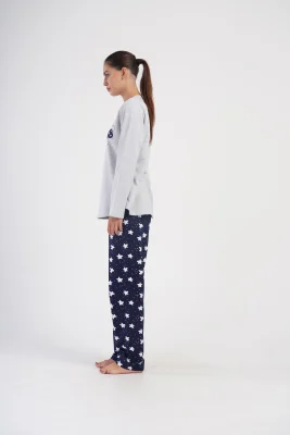 PIŻAMA DAMSKA ocieplana model: 4030242051 (1XL, 2XL, 3XL, 4XL) - obrazek 4