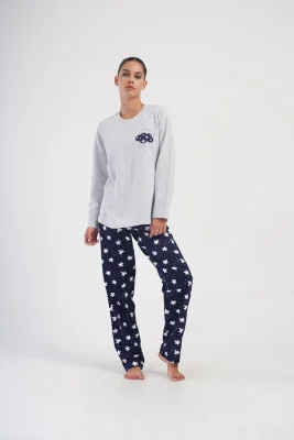 PIŻAMA DAMSKA ocieplana model: 4030242051 (1XL, 2XL, 3XL, 4XL) - obrazek 5