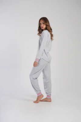 PIŻAMA DAMSKA ocieplana model: 4030320000 (S, M, L, XL) - obrazek 3