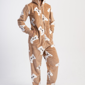 PIŻAMA DAMSKA KOMBINEZON softowy model: 4031260297 (S, M, L, XL)