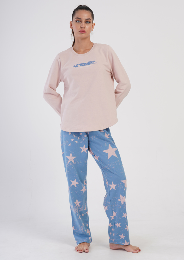 PIŻAMA DAMSKA ocieplana model: 4031331061 (1XL, 2XL, 3XL, 4XL)