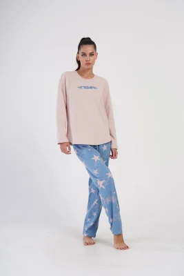 PIŻAMA DAMSKA ocieplana model: 4031331061 (1XL, 2XL, 3XL, 4XL) - obrazek 3