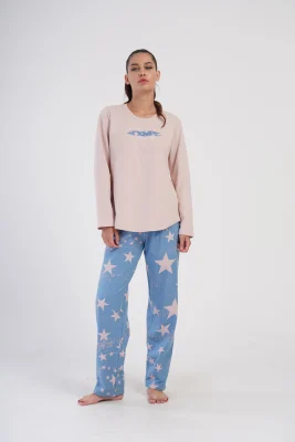 PIŻAMA DAMSKA ocieplana model: 4031331061 (1XL, 2XL, 3XL, 4XL) - obrazek 4