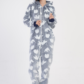 PIŻAMA DAMSKA KOMBINEZON softowy model: 4031520301 (S, M, L, XL)