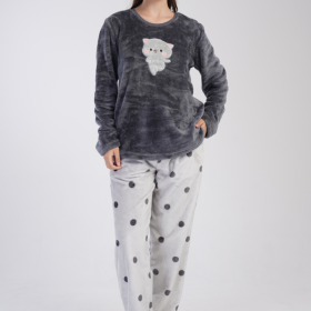 PIŻAMA DAMSKA Softowa model: 4031552874 (1XL, 2XL, 3XL)