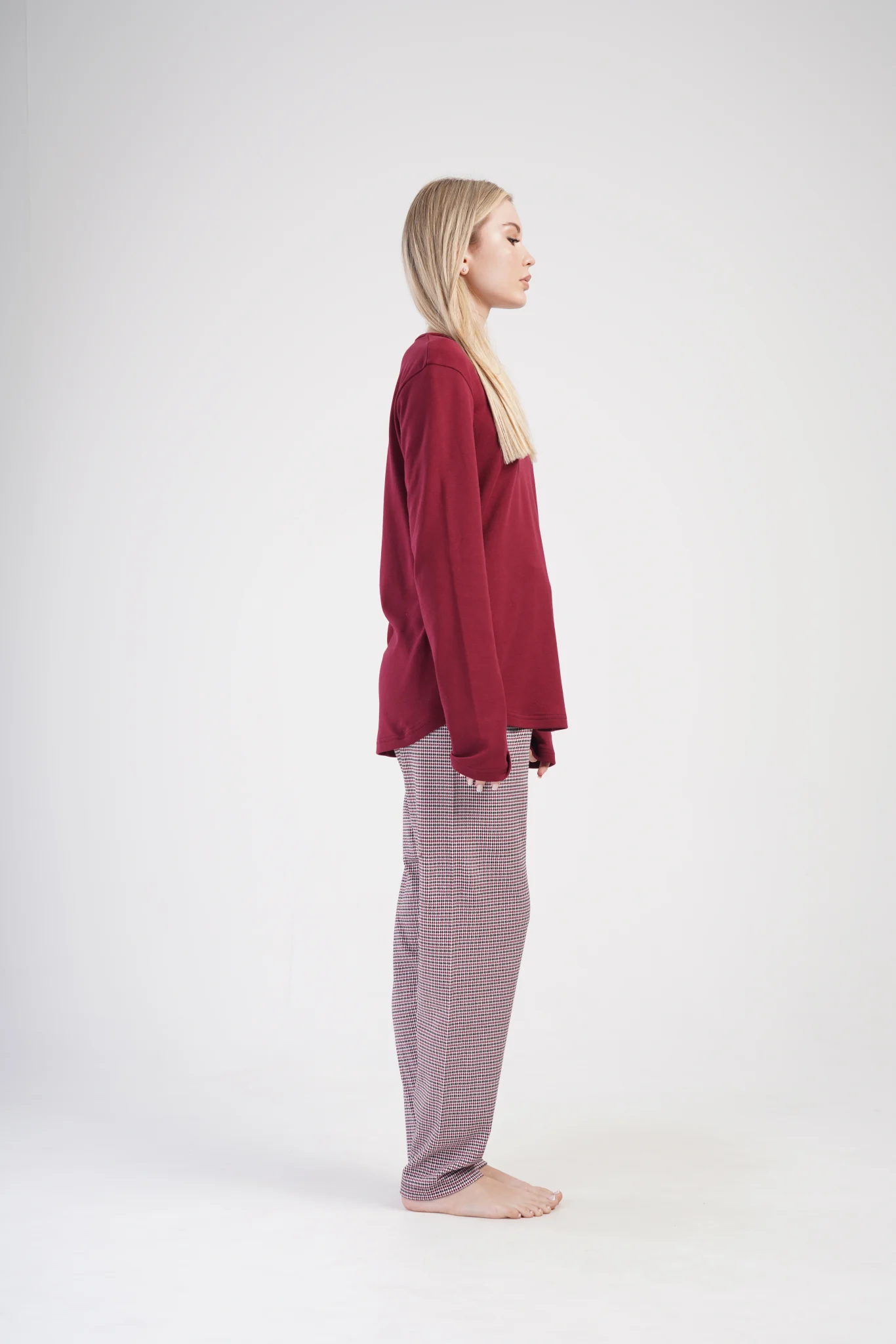 PIŻAMA DAMSKA interlock model: 4033603626 (1XL, 2XL, 3XL, 4XL) - obrazek 5