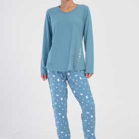 PIŻAMA DAMSKA model: 4051950398 (1XL, 2XL, 3XL)