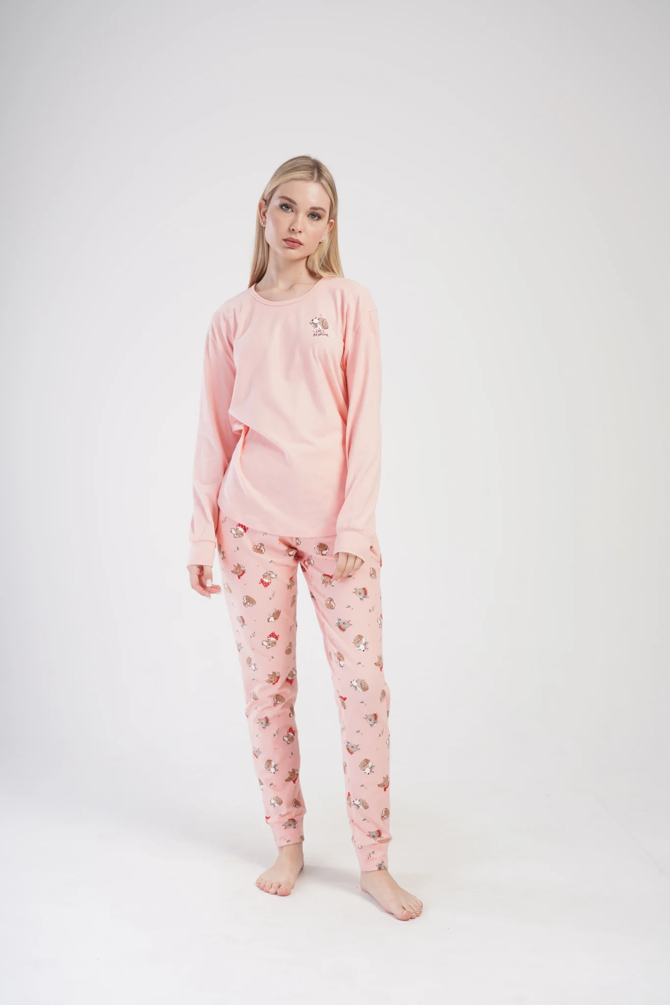 PIŻAMA DAMSKA model: 4040345109 (S, M, L, XL) - obrazek 3