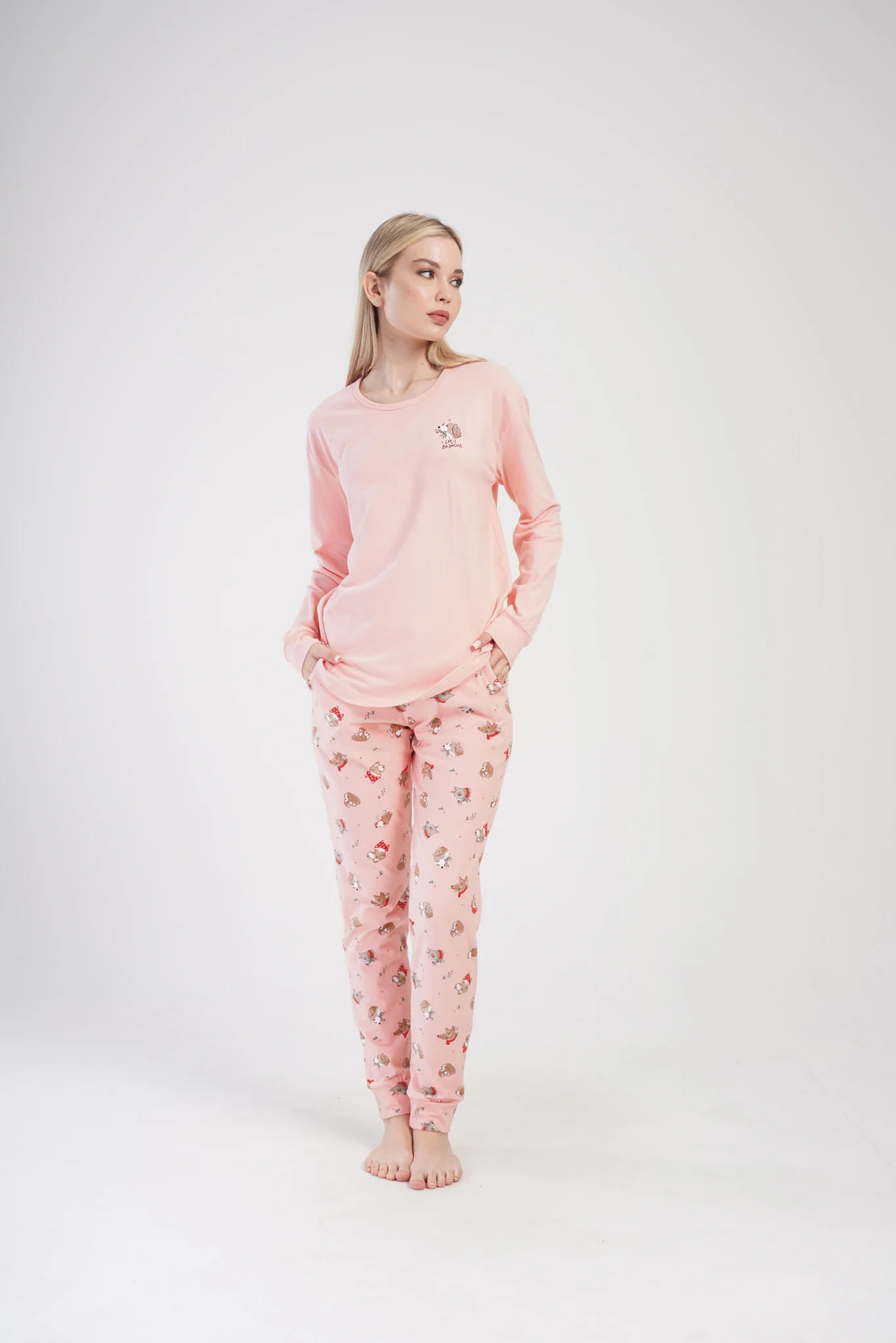 PIŻAMA DAMSKA model: 4040345109 (S, M, L, XL) - obrazek 4