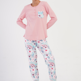 PIŻAMA DAMSKA interlock model: 4041357300 (S, M, L, XL)