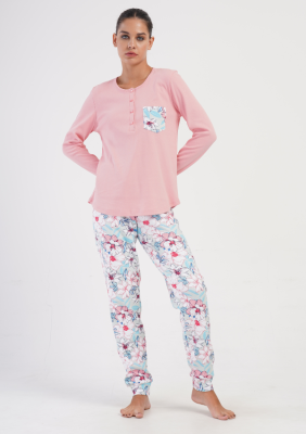 PIŻAMA DAMSKA interlock model: 4041357300 (S, M, L, XL)