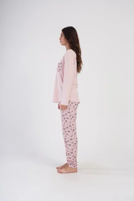 PIŻAMA DAMSKA interlock model: 4041370336 (S, M, L, XL) - obrazek 4