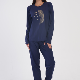 PIŻAMA DAMSKA model: 4051870000 (1XL, 2XL, 3XL, 4XL)