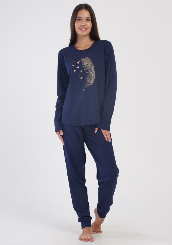 PIŻAMA DAMSKA model: 4051870000 (1XL, 2XL, 3XL, 4XL)