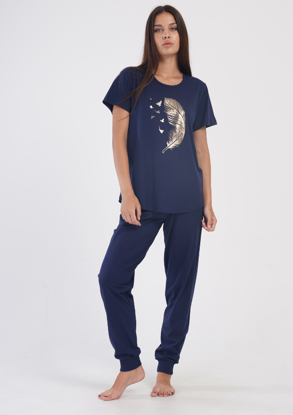 PIŻAMA DAMSKA model: 4051900000 (1XL, 2XL, 3XL, 4XL)