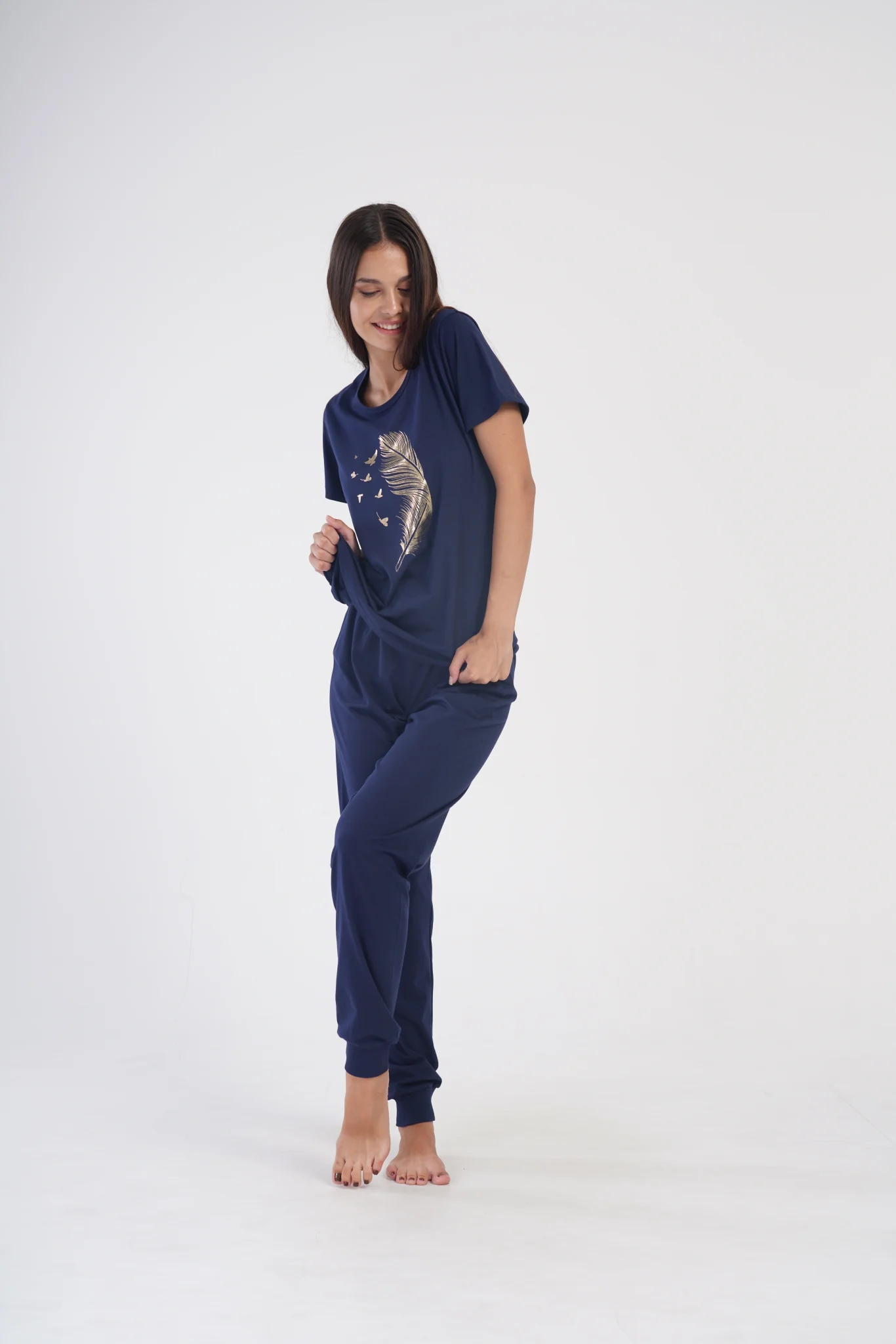 PIŻAMA DAMSKA model: 4051900000 (1XL, 2XL, 3XL, 4XL) - obrazek 4