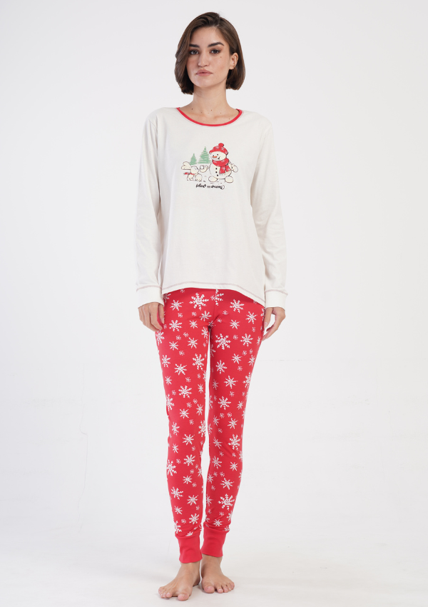 PIŻAMA DAMSKA model: 4052016092 (S, M, L, XL)