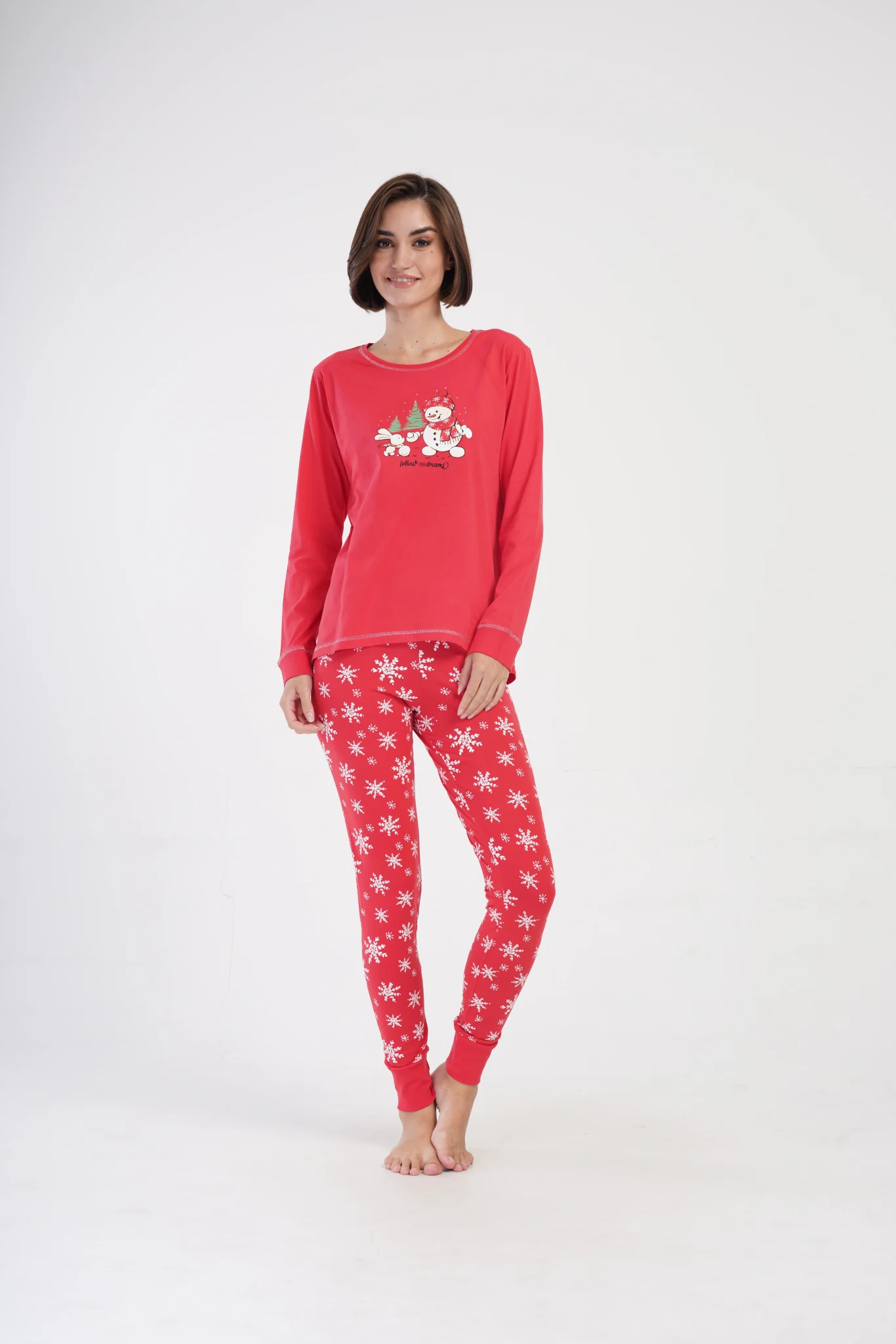 PIŻAMA DAMSKA model: 4052016092 (S, M, L, XL) - obrazek 3