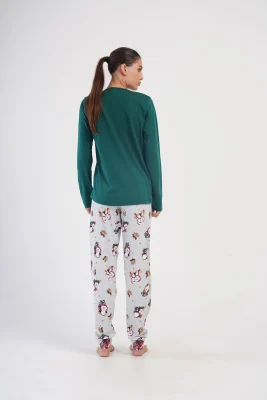 PIŻAMA DAMSKA model: 4053240879 (S, M, L, XL) - obrazek 2