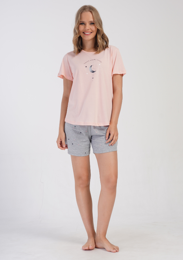 PIŻAMA DAMSKA model: 4081410495 (1XL, 2XL, 3XL, 4XL)