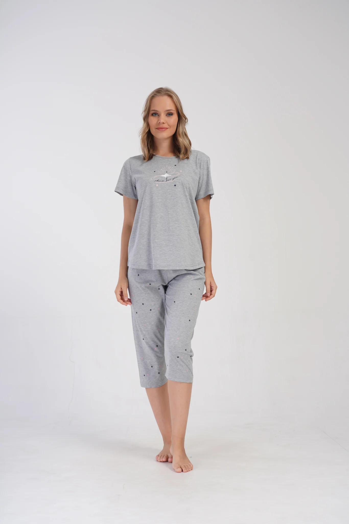 PIŻAMA DAMSKA model: 4081430495 (1XL, 2XL, 3XL, 4XL) - obrazek 3