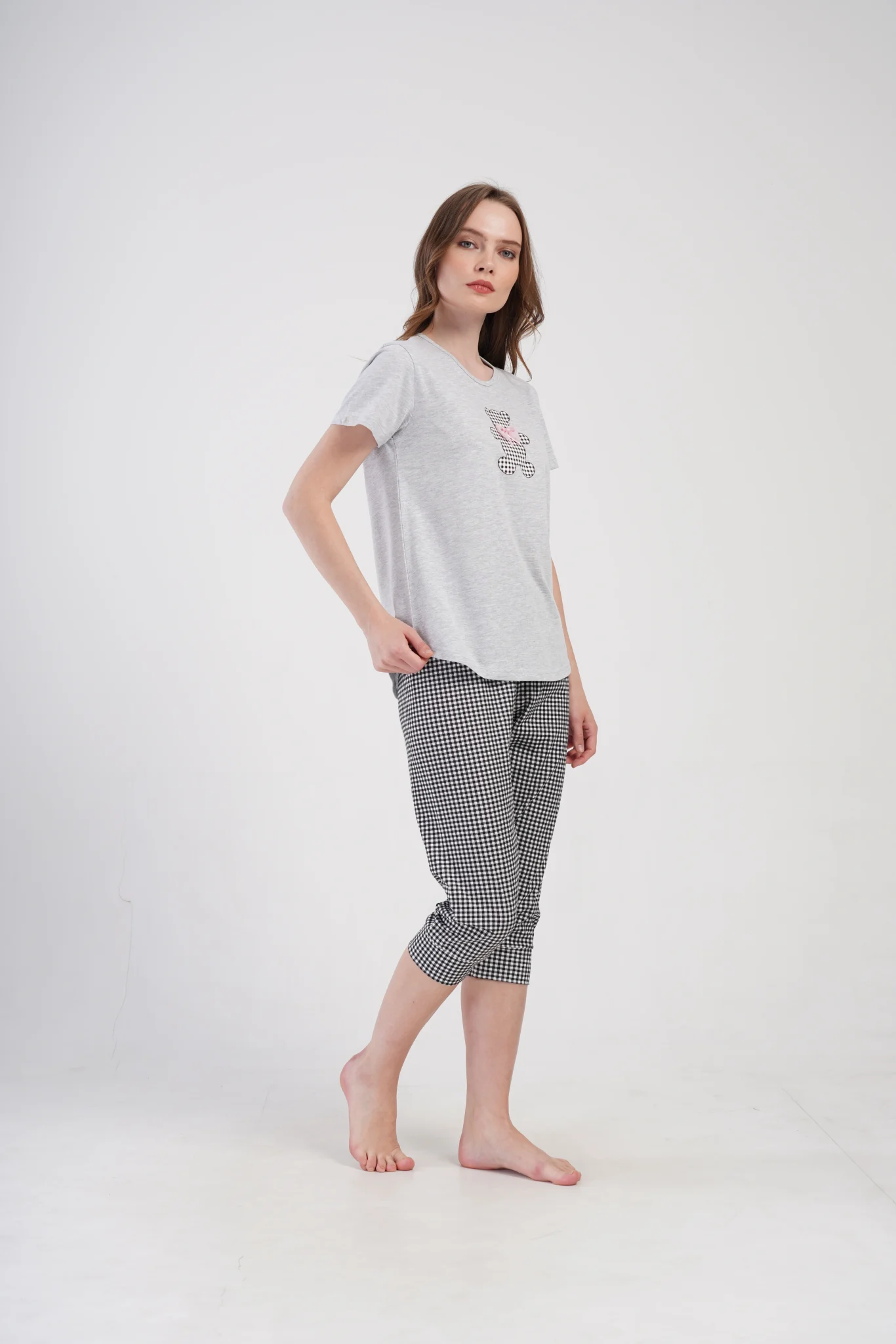 PIŻAMA DAMSKA model: 4085046331 (1XL, 2XL, 3XL, 4XL) - obrazek 3