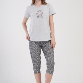 PIŻAMA DAMSKA model: 4085046331 (1XL, 2XL, 3XL, 4XL)