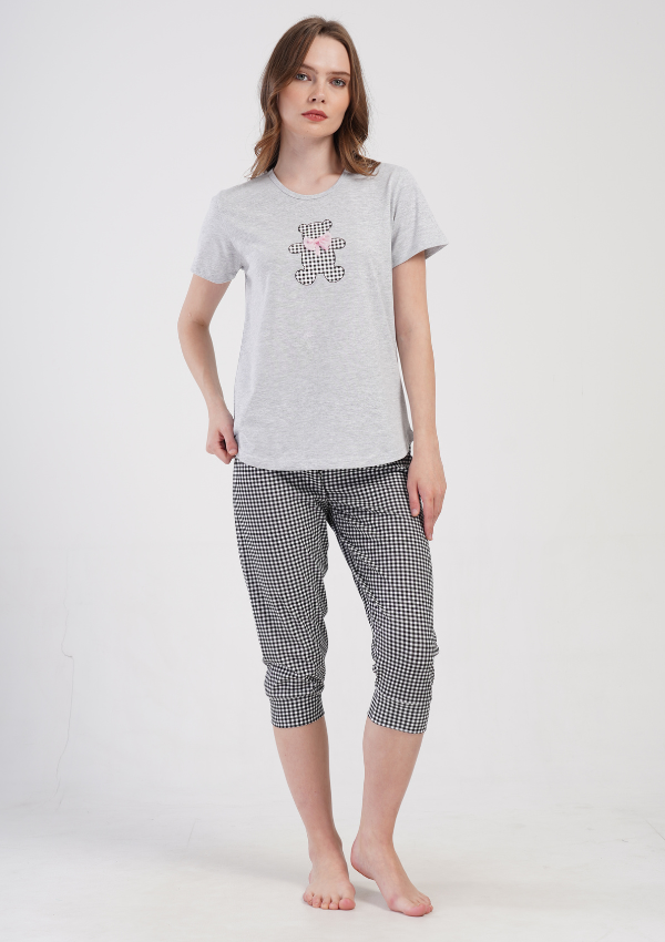 PIŻAMA DAMSKA model: 4085046331 (1XL, 2XL, 3XL, 4XL)