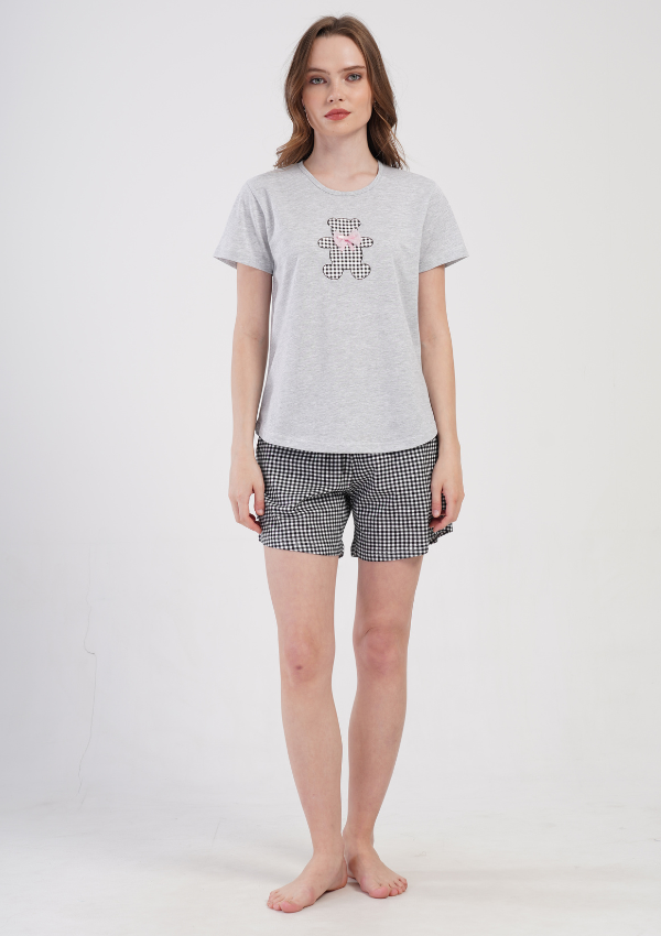 PIŻAMA DAMSKA model: 4085076331 (1XL, 2XL, 3XL, 4XL)