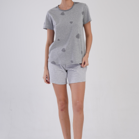 PIŻAMA DAMSKA model: 4091606203 (1XL, 2XL, 3XL, 4XL)