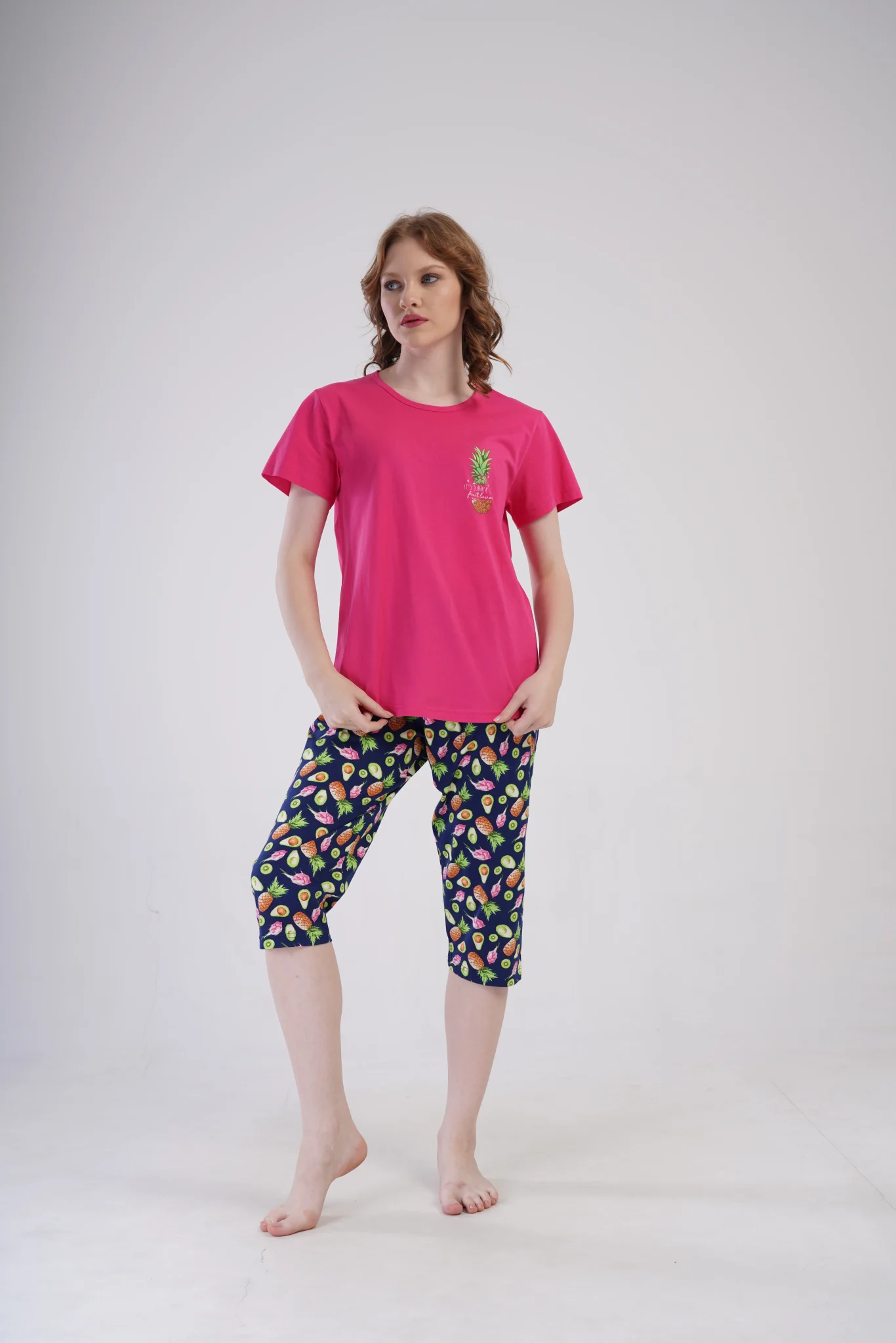 PIŻAMA DAMSKA model: 4092090231 (5XL, 6XL, 7XL) - obrazek 4