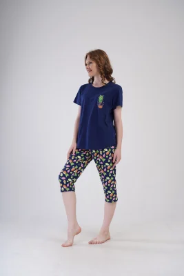 PIŻAMA DAMSKA model: 4092090231 (5XL, 6XL, 7XL) - obrazek 3