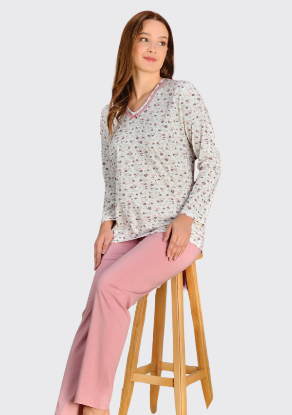PIŻAMA DAMSKA model: 5158 (L, XL, XXL, 1XL, 2XL, 3XL)