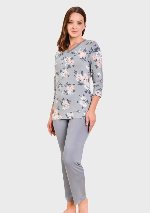 PIŻAMA DAMSKA model: U841 (M, L, XL, 2XL, 3XL)