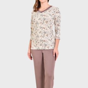 PIŻAMA DAMSKA model: U842 (M, L, XL, 2XL, 3XL)