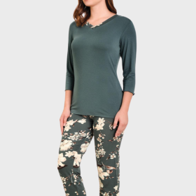 PIŻAMA DAMSKA model: U845 (M, L, XL, 2XL, 3XL)